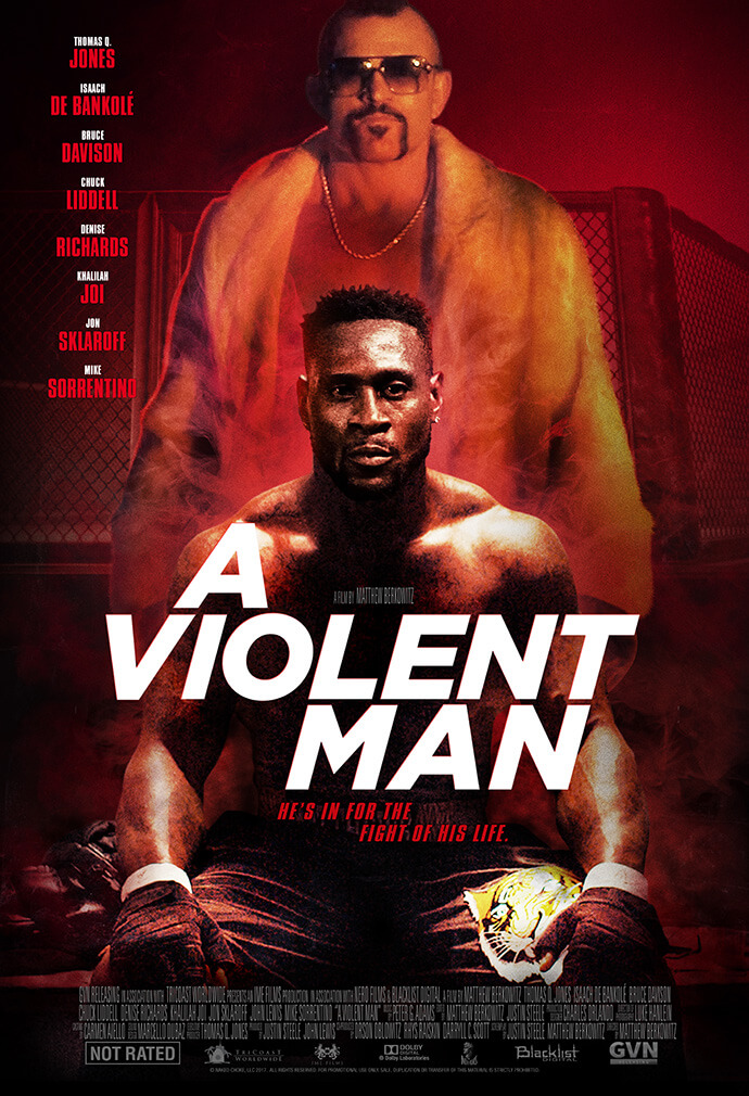 Official A Violent Man movie poster image
